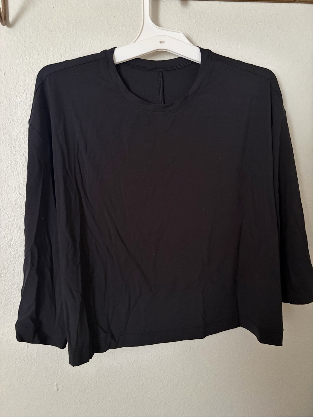 Lululemon Silk Modal Cropped Tee